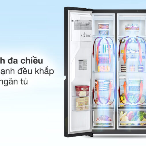 Tủ lạnh LG Side by side Inverter 635 lít GR-X257BL