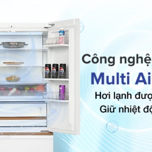 Tủ lạnh Toshiba Inverter 520 lít Multi Door GR-RF680WI-PGV(D4)