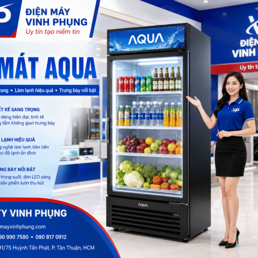 Tủ mát Aqua 1 cánh 420lít AQS-AF520H