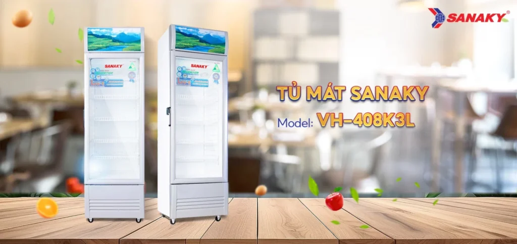 Tủ mát Sanaky 340 lít VH-408K3L