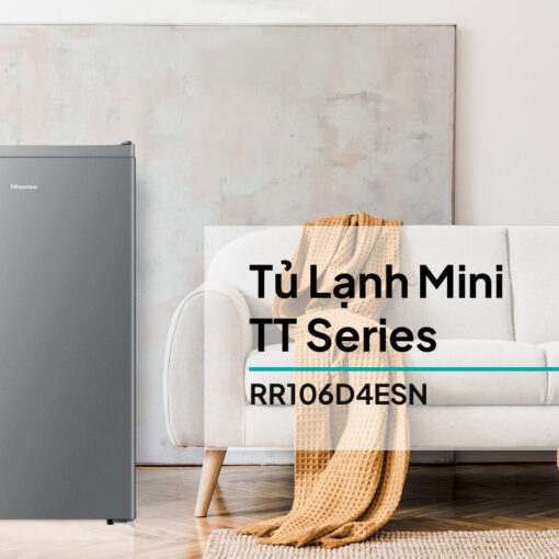 Tủ lạnh mini Hisense 82 lít RR106D4ESN