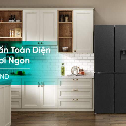 Tủ lạnh Multidoor 4 Cánh Inverter Hisense RQ559N4EBND