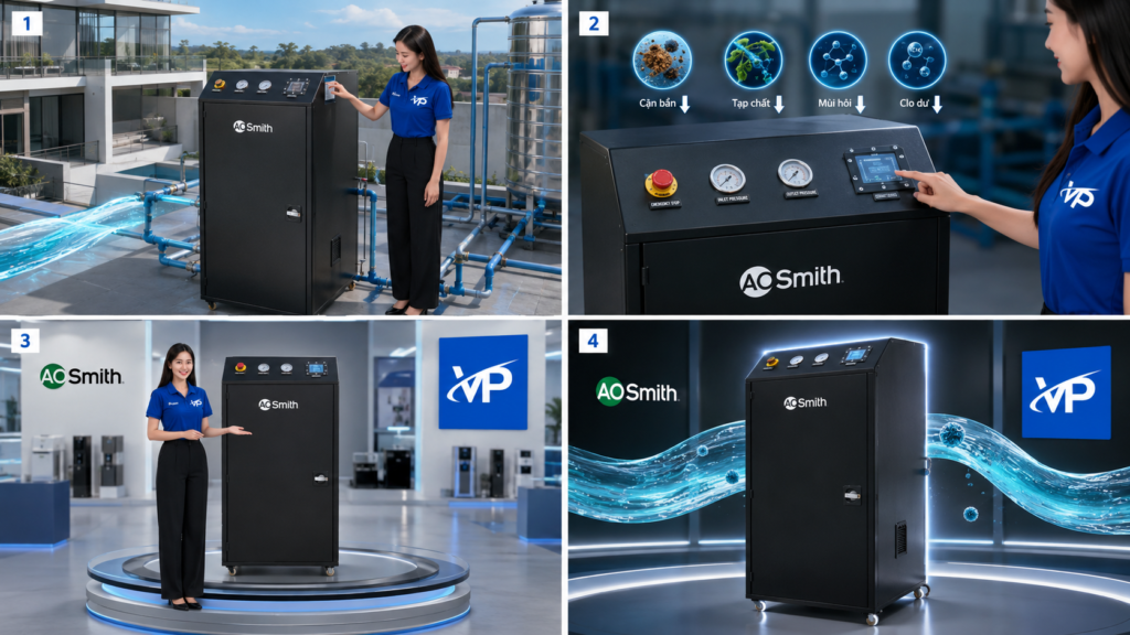Hệ thống lọc nước đầu nguồn AO Smith System i97