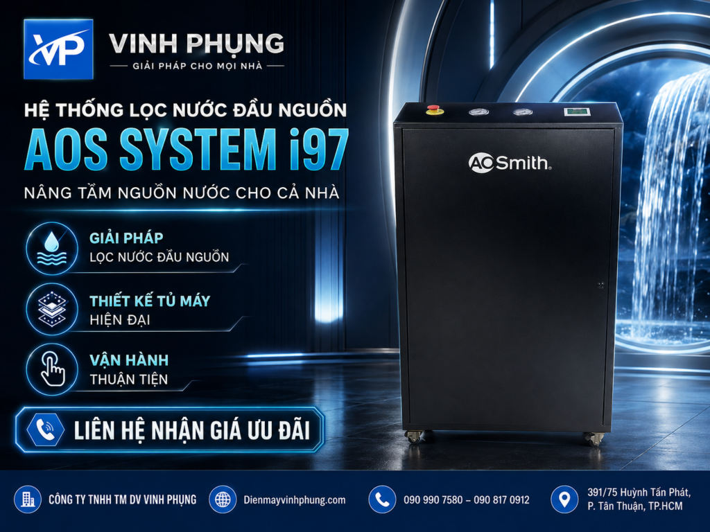 Hệ thống lọc nước đầu nguồn AOS System i97