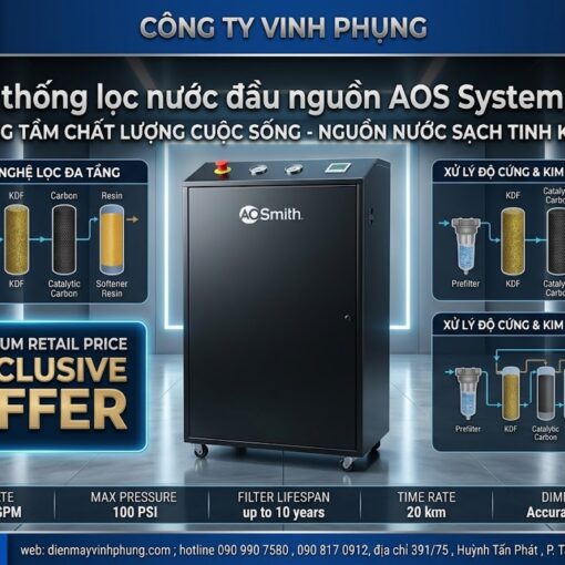 Hệ thống lọc nước đầu nguồn AOS System i97