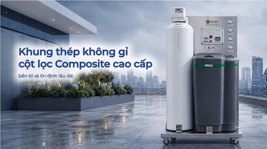 Hệ thống lọc nước đầu nguồn AOW-S500 PREMIUM Hệ thống lọc nước đầu nguồn AOW-S500 PREMIUM