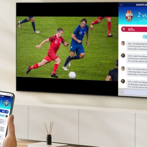 Smart Tivi Neo QLED Samsung AI 4K 55 inch QA55QN70HA