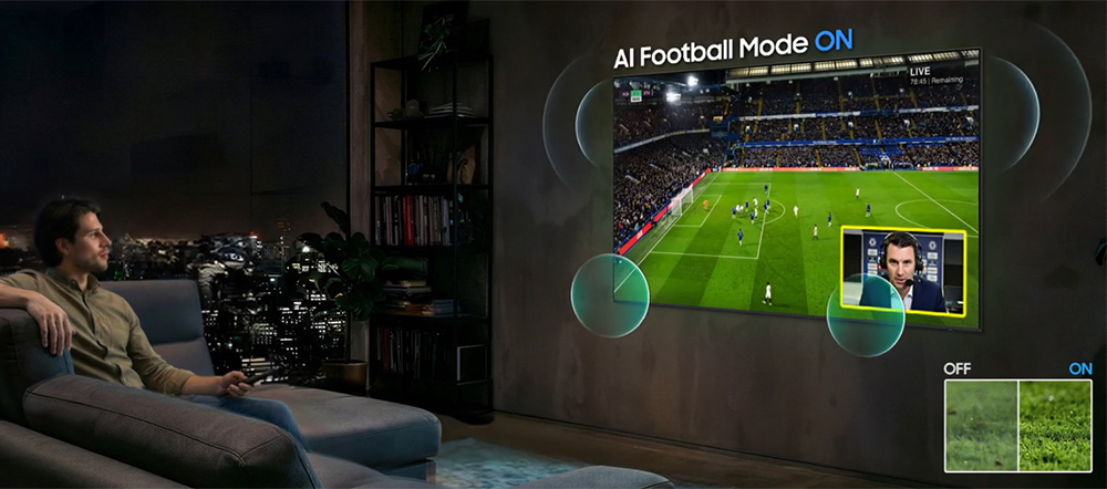 Smart Tivi Mini LED Samsung AI 4K 85 inch UA85M80HA