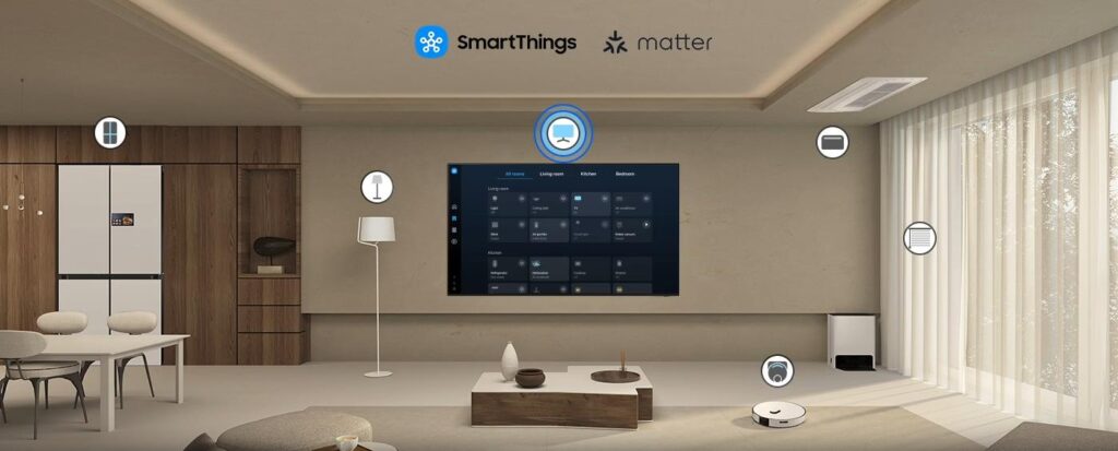 Smart Tivi Mini LED Samsung AI 4K 85 inch UA85M80HA