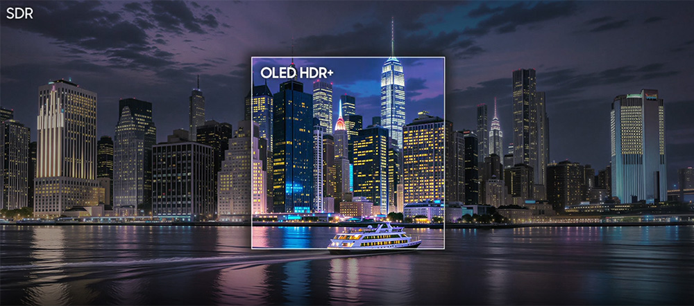 Smart Tivi OLED Samsung AI 4K 55 inch QA55S90HA