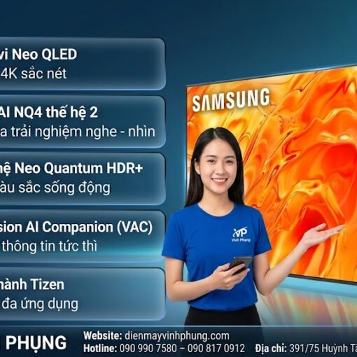 Smart Tivi OLED Samsung AI 4K 55 inch QA55S90HA