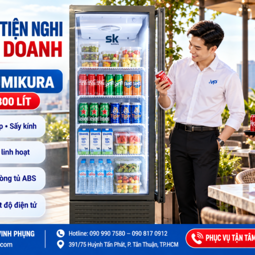 Tủ mát Sumikura 300 lít SKSC-300/JS