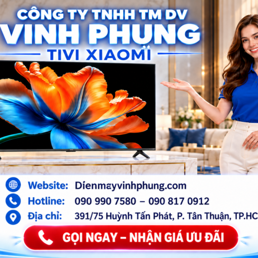 Google Tivi QD-MiniLED Xiaomi S 4K 55 inch L55MC-SSEA