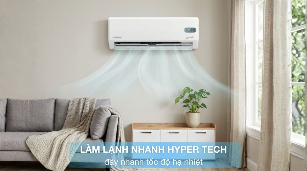Máy Lạnh Comfee 9000 BTU 1 chiều CFS-09FGY
