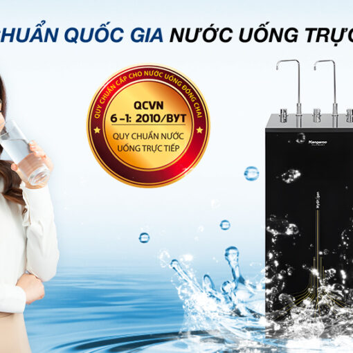 Máy lọc nước R.O nóng lạnh Hydrogen Kangaroo KG10A13