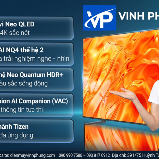 Tivi Samsung Smart Neo QLED AI 4K 85 inch 85QN70FA
