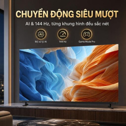 Smart Tivi Mini LED Toshiba AI 4K 55 inch 55Z670SP