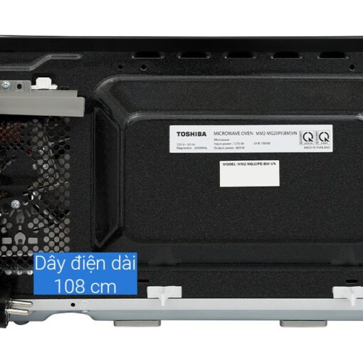Lò vi sóng có nướng Toshiba MM2-MG20PE(BM)VN 20 lít 14 Lò vi sóng có nướng Toshiba MM2-MG20PE(BM)VN 20 lít