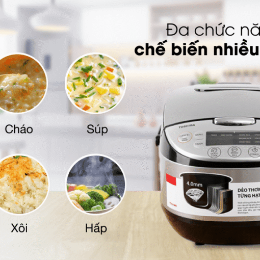Nồi cơm điện tử Toshiba 1.8 lít RC-18DR2PV(K) 19 Nồi cơm điện tử Toshiba 1.8 lít RC-18DR2PV(K)