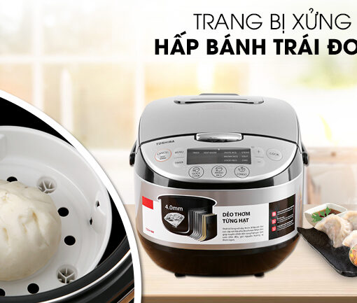 Nồi cơm điện tử Toshiba 1.8 lít RC-18DR2PV(K) 13 Nồi cơm điện tử Toshiba 1.8 lít RC-18DR2PV(K)