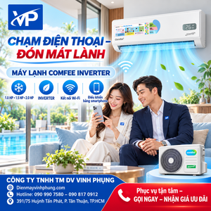 Máy lạnh Comfee Inverter AI 1.0HP CFS-10VGX