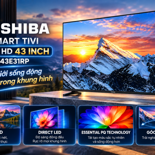Smart Tivi Toshiba Full HD 43 Inch 43E31RP