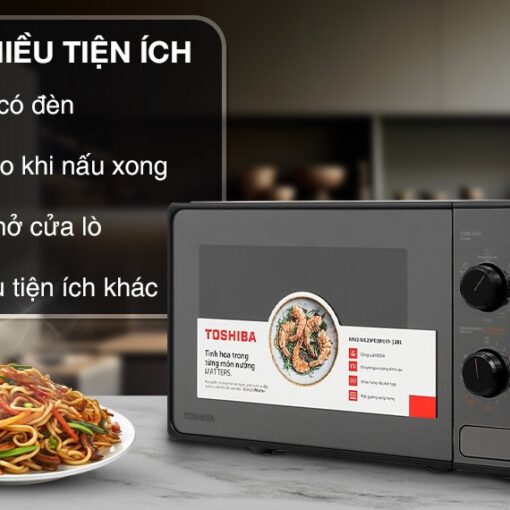 Lò vi sóng có nướng Toshiba MM2-MG20PE(BM)VN 20 lít 13 Lò vi sóng có nướng Toshiba MM2-MG20PE(BM)VN 20 lít