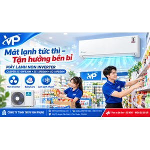 Máy Lạnh Casper 9000 BTU 1 chiều SC-09FB36M 1 Máy Lạnh Casper 9000 BTU 1 chiều SC-09FB36M