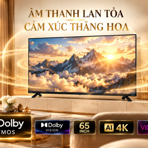 Smart Tivi Toshiba AI 4K 65 inch 65C350RP