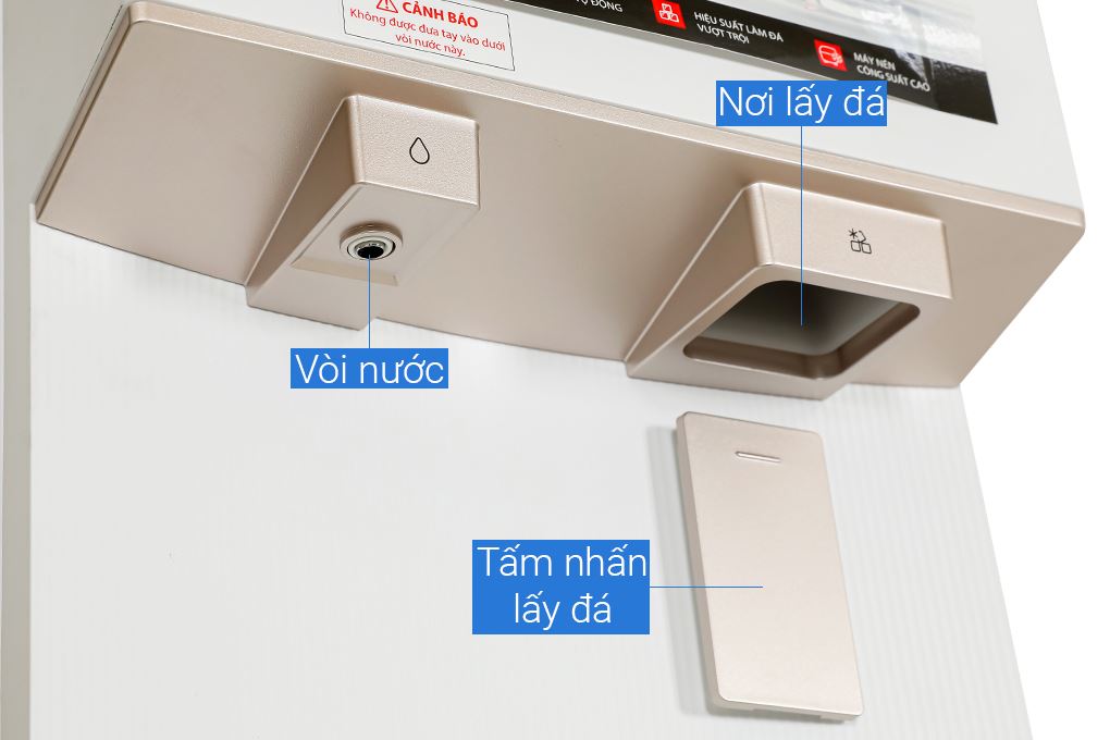 Máy nước nóng lạnh và làm đá Toshiba RWF-IW2469BVN(W) 660W 4 Máy nước nóng lạnh và làm đá Toshiba RWF-IW2469BVN(W) 660W