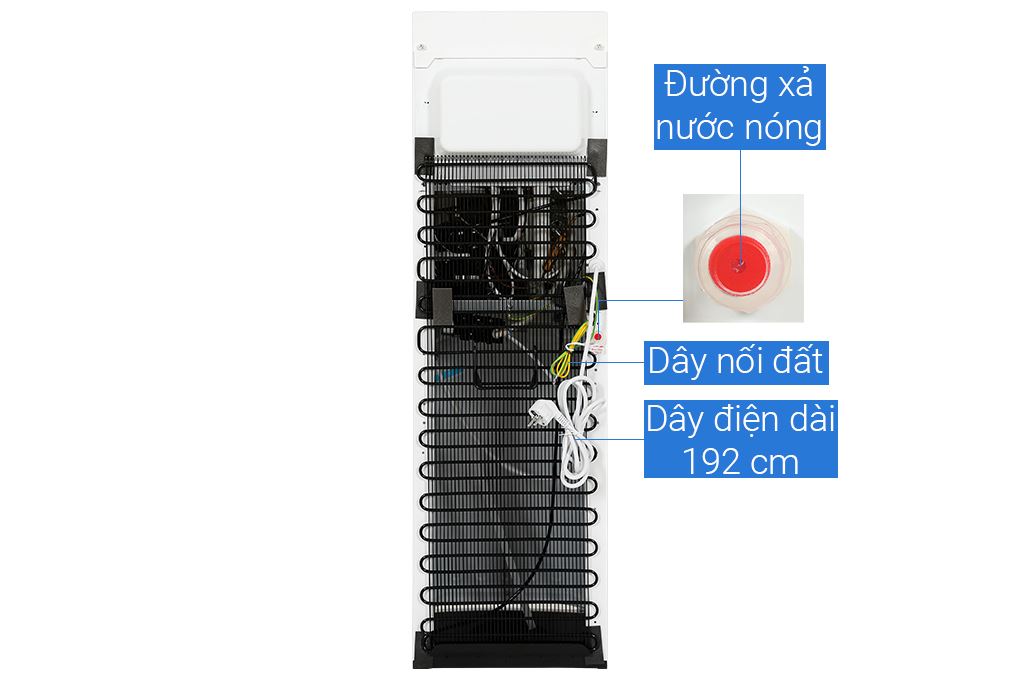 Máy nước nóng lạnh và làm đá Toshiba RWF-IW2469BVN(W) 660W 7 MUNL da W7