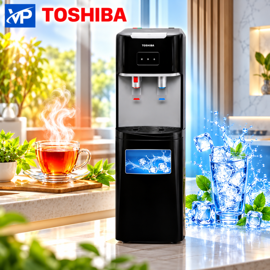 Máy nước nóng lạnh Toshiba RWF-W1669BV(K1) 650W