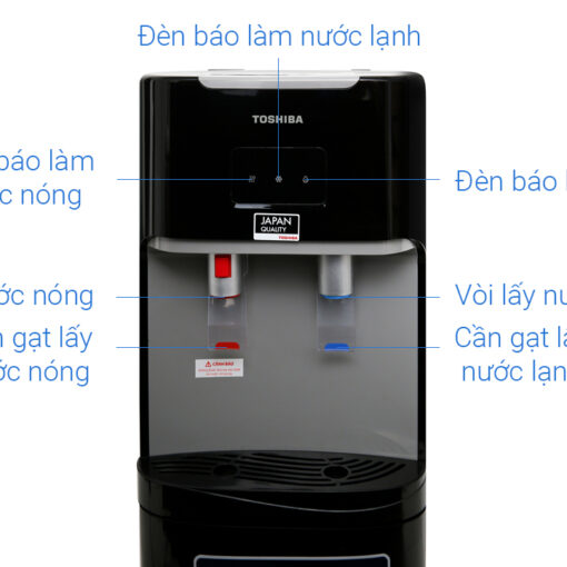 Máy nước nóng lạnh Toshiba RWF-W1669BV(K1) 650W