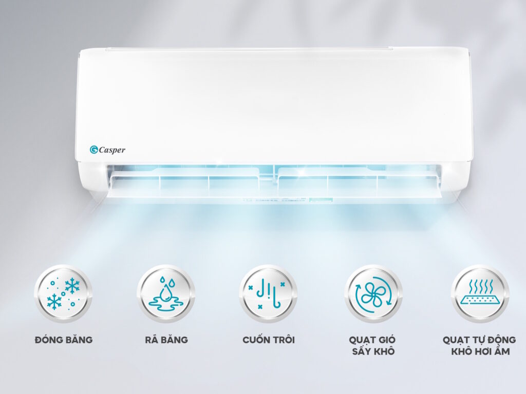 Máy Lạnh Casper 9000 BTU 1 chiều SC-09FB36M 7 Máy Lạnh Casper 9000 BTU 1 chiều SC-09FB36M