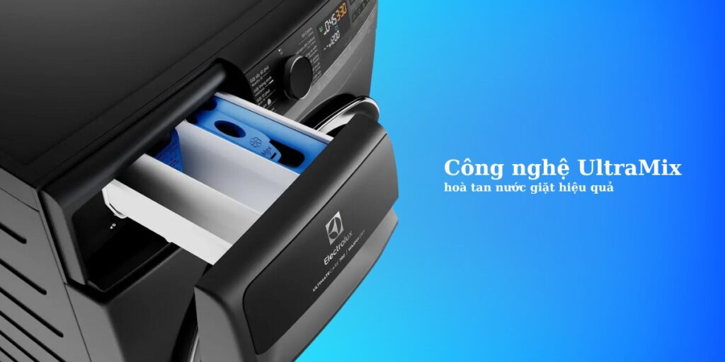 Máy giặt Sấy Electrolux Inverter AI 13 kg- Sấy 9Kg EWW1343P5SC 
