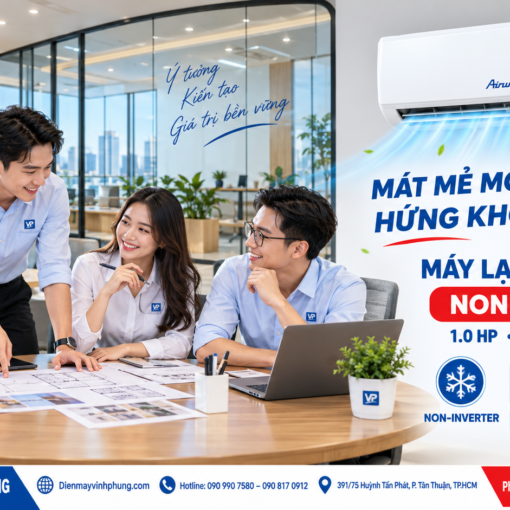 Máy Lạnh AirWell 2.5HP AW-24CM-1/AH-24CM-1 9 Máy Lạnh AirWell 1.0HP AW-09CM-1/AH-09CM-1