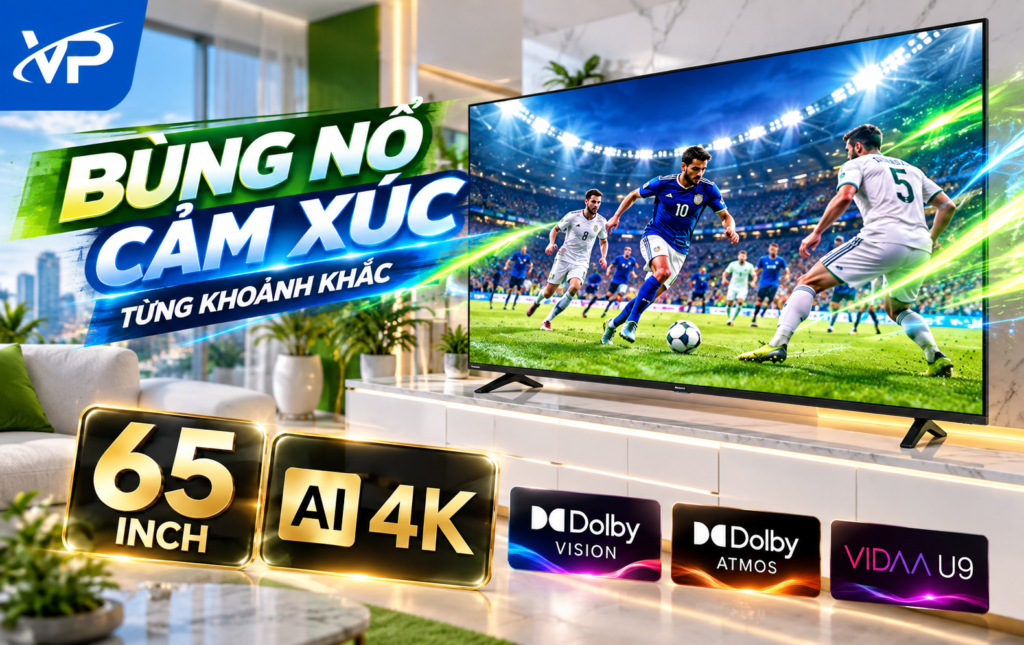 Smart Tivi Toshiba AI 4K 65 inch 65C350RP