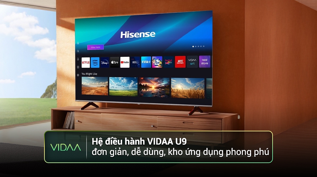 Smart Tivi QLED Hisense FHD 50 inch 50Q5S