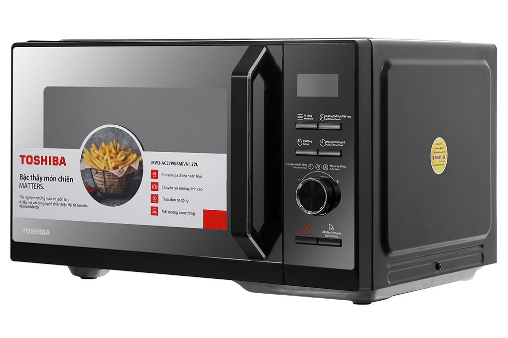 Lò vi sóng có nướng Toshiba 27 lít MW3-AC27PE(BM)VN 27 lít