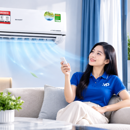 Máy lạnh Sharp Inverter 1HP AH-X10CEWA