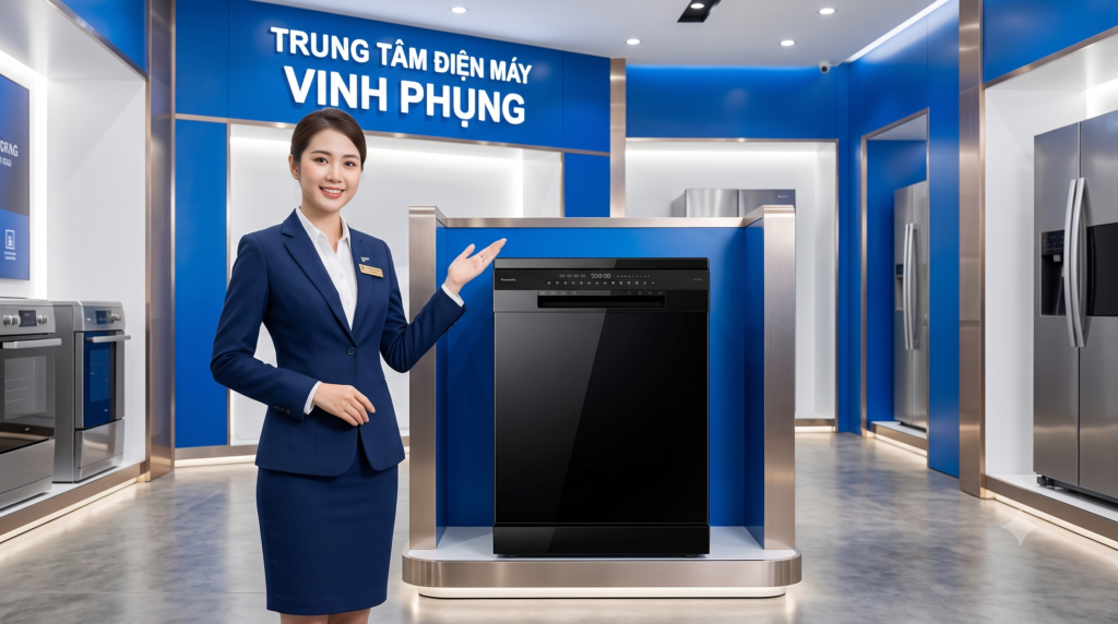 Máy rửa chén độc lập 15 bộ Panasonic NP-6V4MUEVN