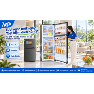 Tủ lạnh Toshiba Inverter 411 lít RT559WE-PMV(58)
