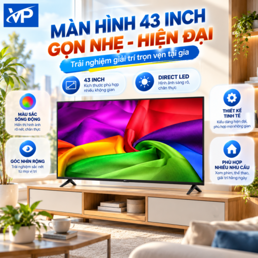 Smart Tivi LG AI 4K 43 inch 43NU805BPSC