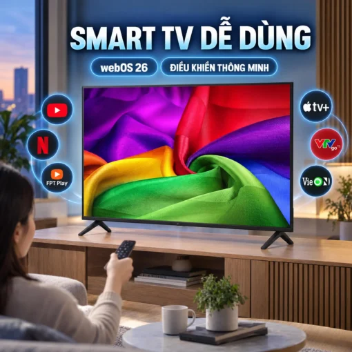 Smart Tivi LG AI 4K 43 inch 43NU805BPSC